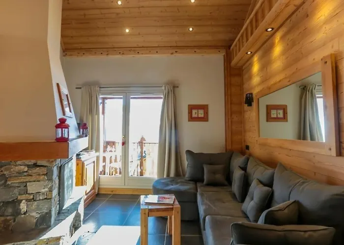 Triplex 75m² - 2 Chambres, 1 Cabine, Cheminee, Wifi, Proche Pistes Et Commerces - Fr-1-637-11 Chalet Val Thorens